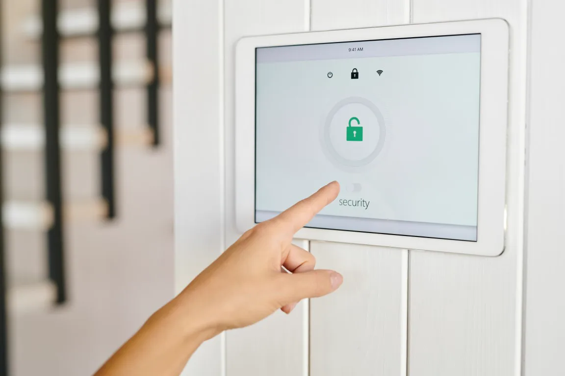 An iSecure alarm system installed in an Australian home